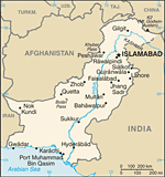 パキスタン地図